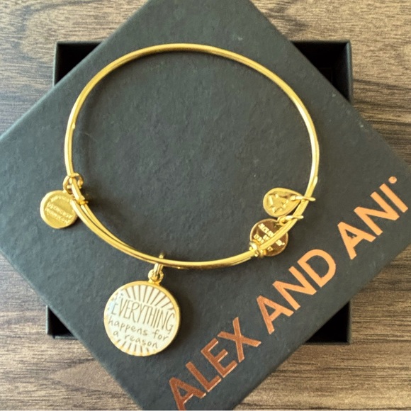 ALEX & ANI “Everything Happens For a Reason” Bangle - Picture 2 of 2